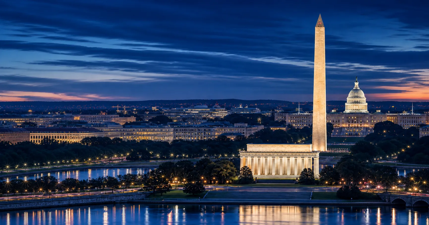 Washington DC skyline